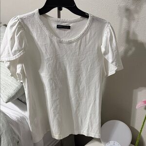 Citizens Of Humanity Cream Puff Sleeve Tee